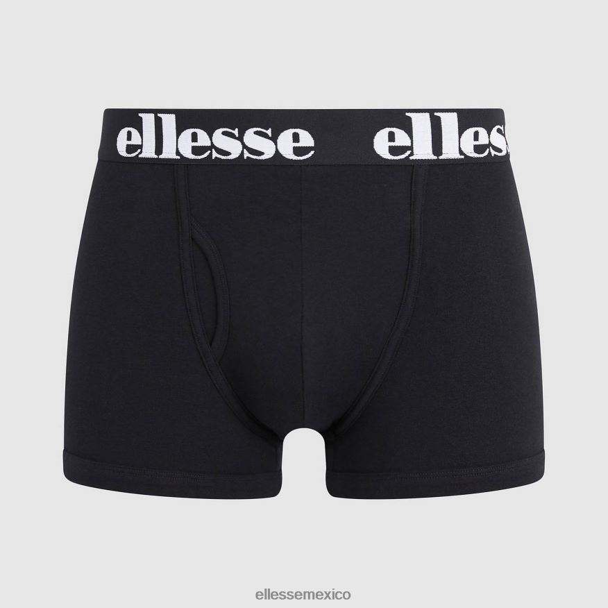 accesorios mx Ellesse hombres paquete de 3 calzoncillos hali negro/gris/blanco 84X86H493