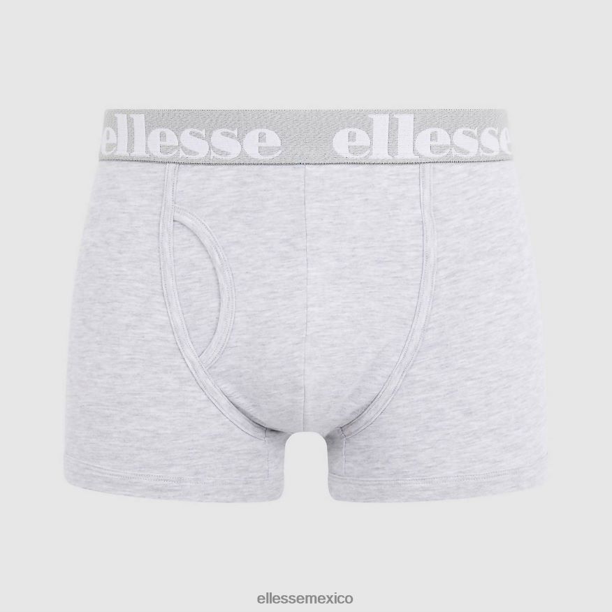 accesorios mx Ellesse hombres paquete de 3 calzoncillos hali negro/gris/blanco 84X86H493