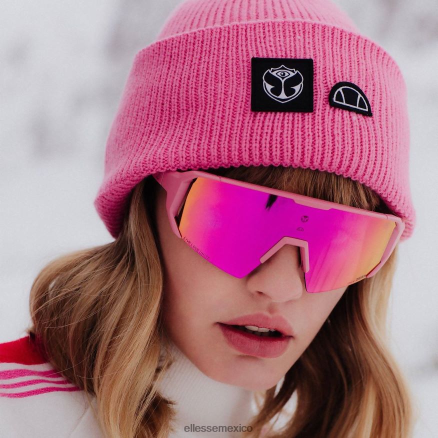 accesorios mx Ellesse elegante gorro del mundo del mañana rosa 84X86H256