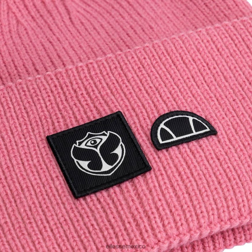 accesorios mx Ellesse elegante gorro del mundo del mañana rosa 84X86H256