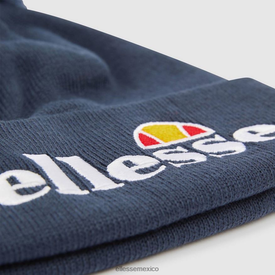 accesorios mx Ellesse elegante gorro velly con pompones Armada 84X86H523