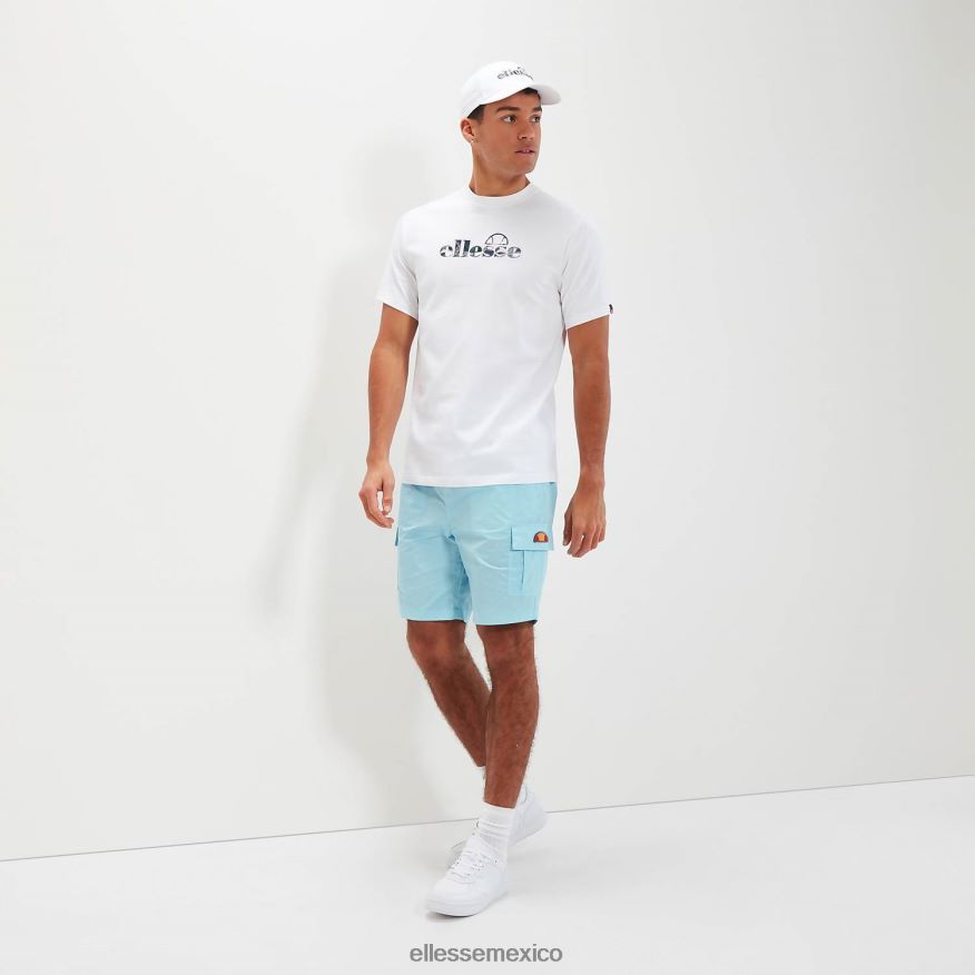 ropa mx Ellesse hombres chicos cortos azul claro 84X86H418