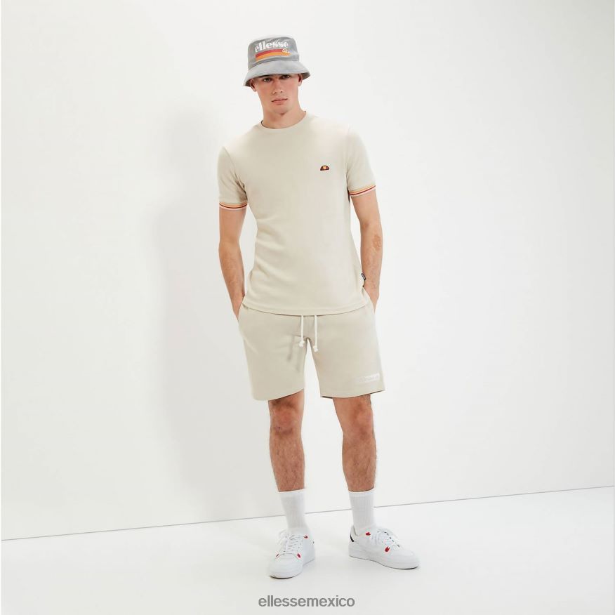 ropa mx Ellesse hombres longano corto beige 84X86H433