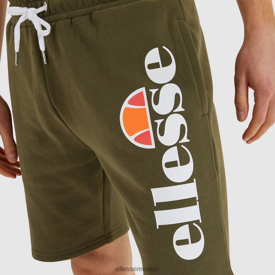 ropa mx Ellesse hombres pantalones cortos de lana bossini caqui 84X86H426
