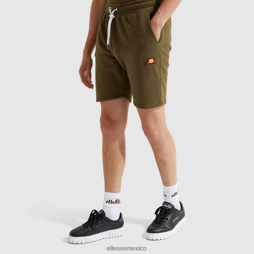 ropa mx Ellesse hombres pantalones cortos de lana noli caqui 84X86H422