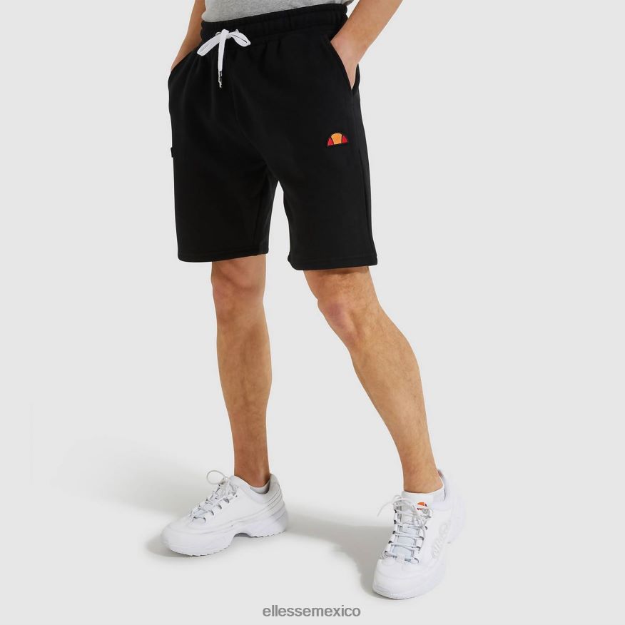 ropa mx Ellesse hombres pantalones cortos de lana noli negro antracita 84X86H420