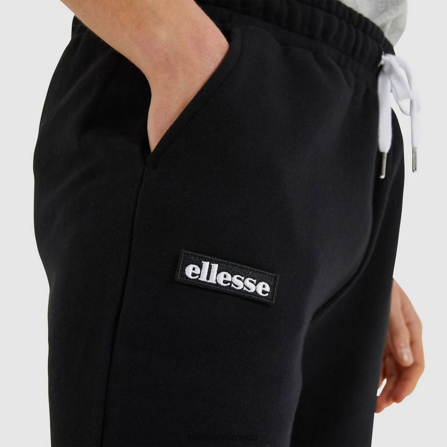 ropa mx Ellesse hombres pantalones cortos de lana noli negro antracita 84X86H420