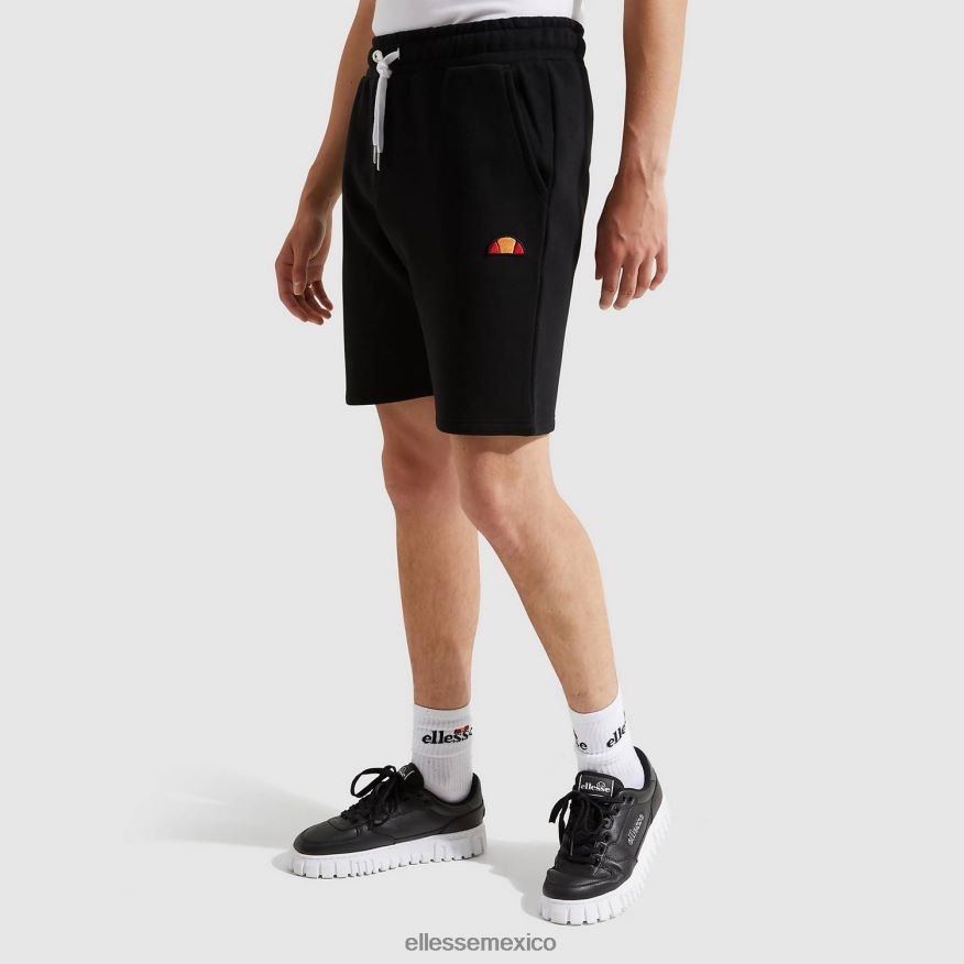 ropa mx Ellesse hombres pantalones cortos de lana noli negro antracita 84X86H420