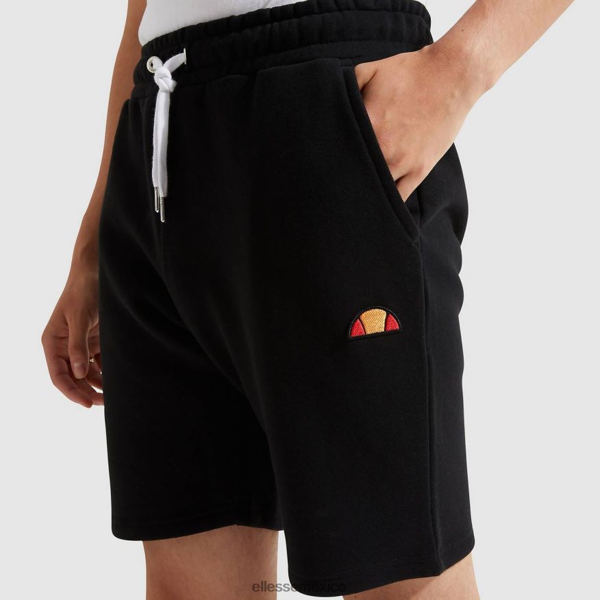 ropa mx Ellesse hombres pantalones cortos de lana noli negro antracita 84X86H420