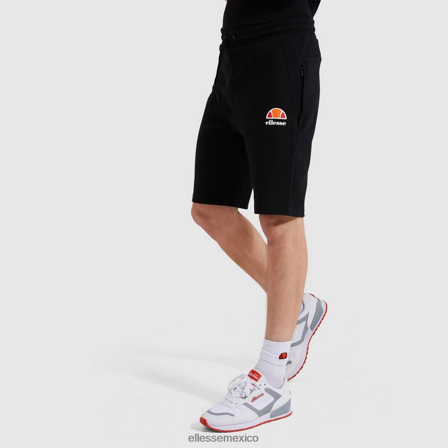 ropa mx Ellesse hombres pantalones cortos kraviz negro 84X86H439
