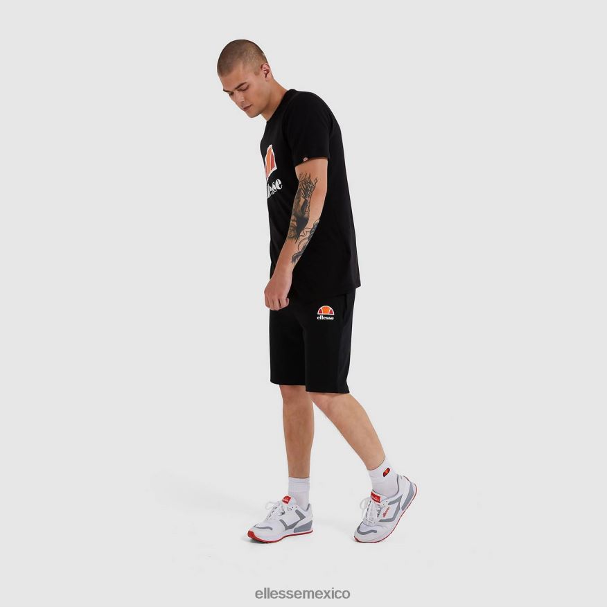 ropa mx Ellesse hombres pantalones cortos kraviz negro 84X86H439