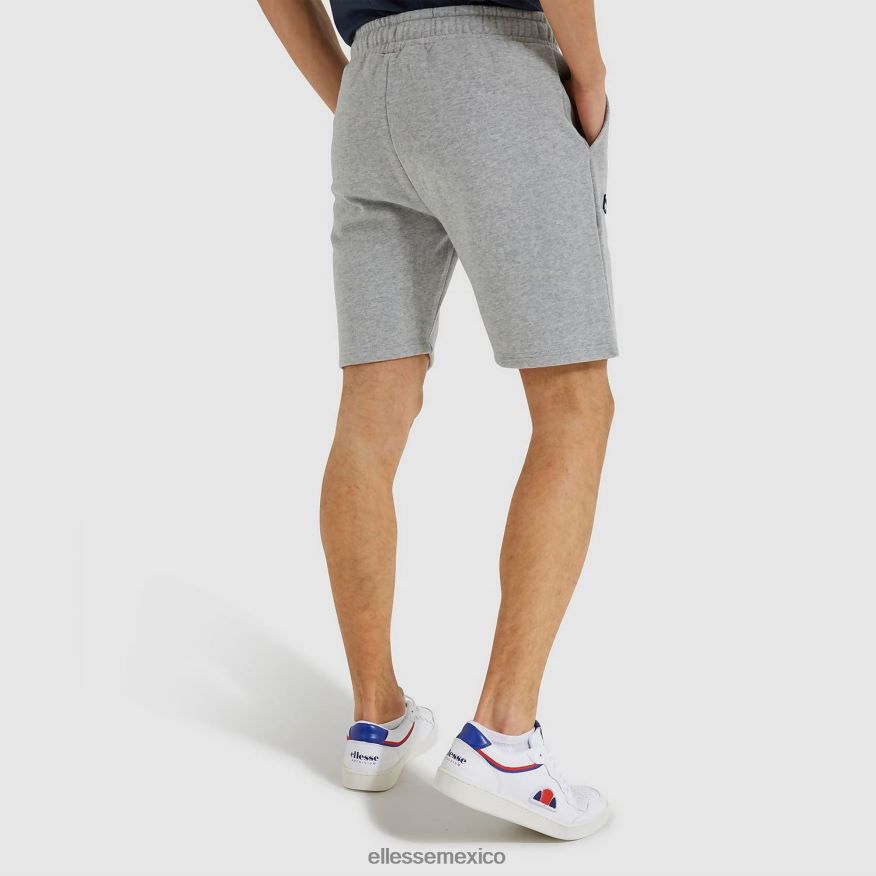 ropa mx Ellesse hombres pantalones cortos polares noli jaspeado gris 84X86H419