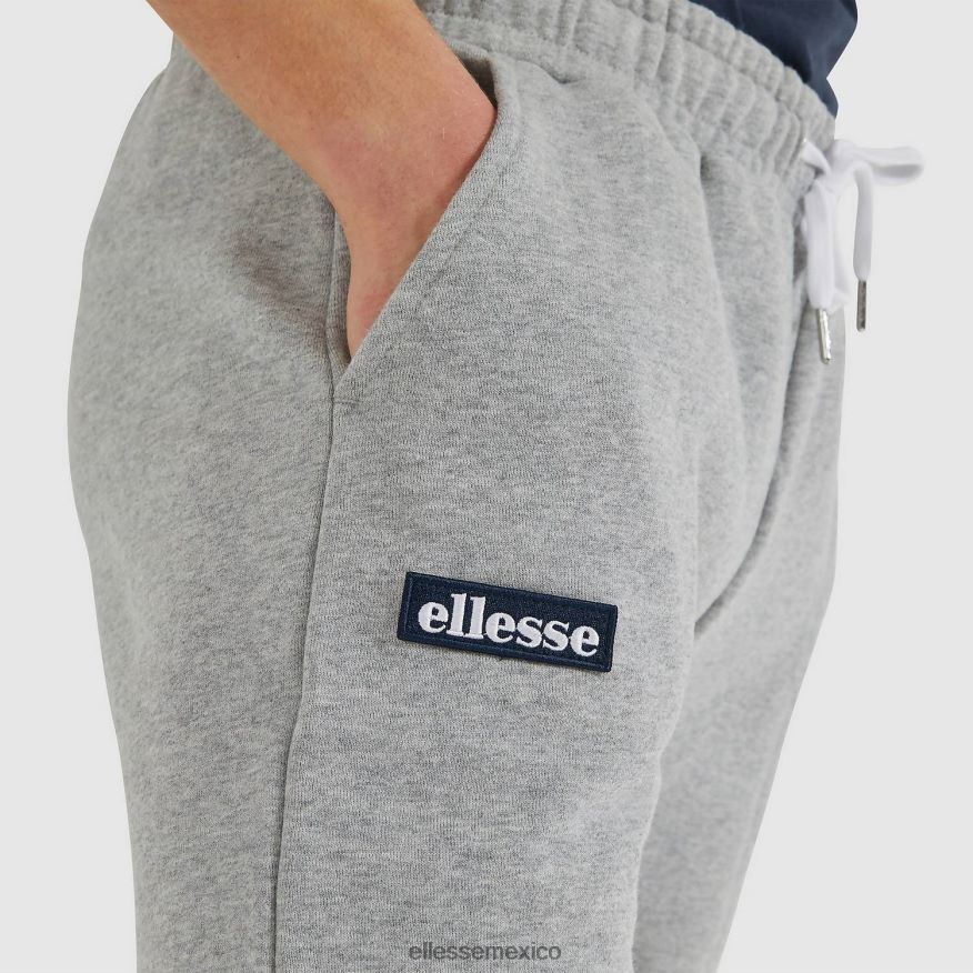 ropa mx Ellesse hombres pantalones cortos polares noli jaspeado gris 84X86H419