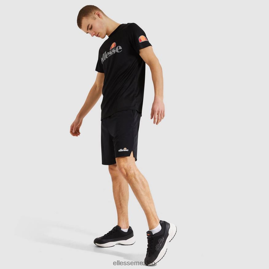 ropa mx Ellesse hombres pantalones cortos vivaldi negro 84X86H435
