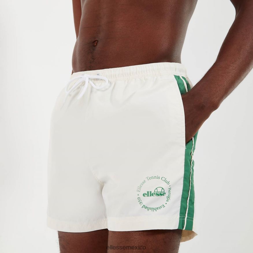 ropa mx Ellesse hombres shorts de baño tenios blanquecino 84X86H432