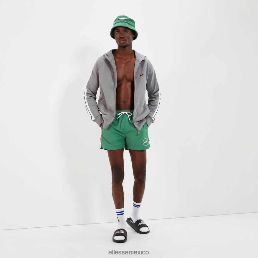 ropa mx Ellesse hombres shorts de baño tenios verde 84X86H431