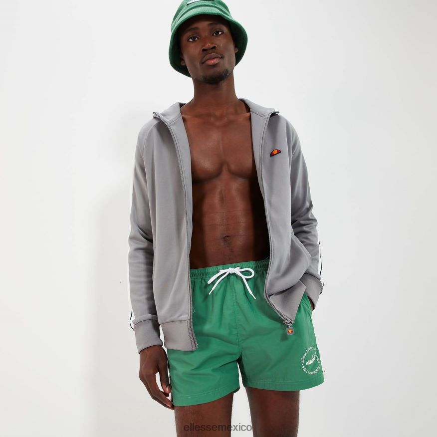 ropa mx Ellesse hombres shorts de baño tenios verde 84X86H431