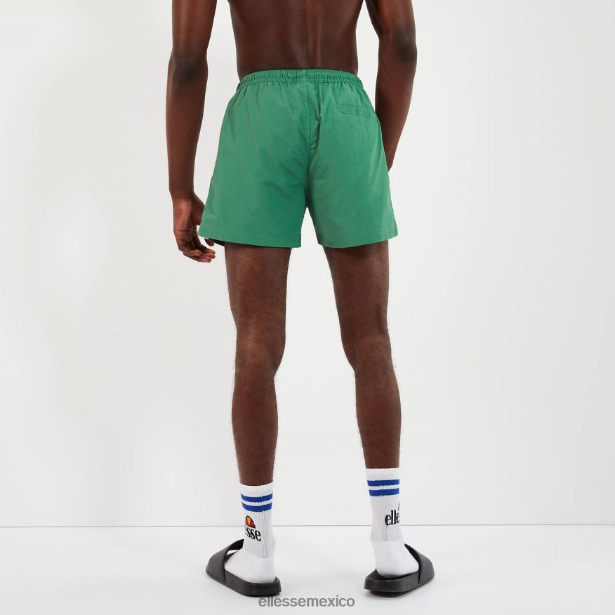 ropa mx Ellesse hombres shorts de baño tenios verde 84X86H431