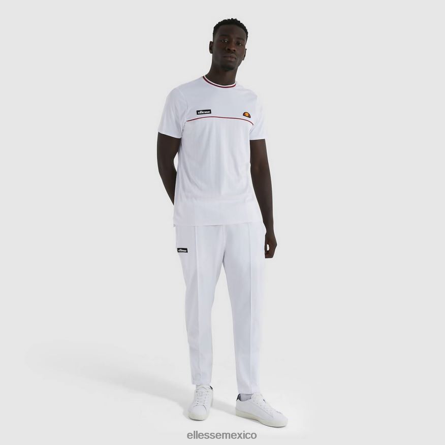 ropa mx Ellesse hombres camiseta de aarón blanco 84X86H479