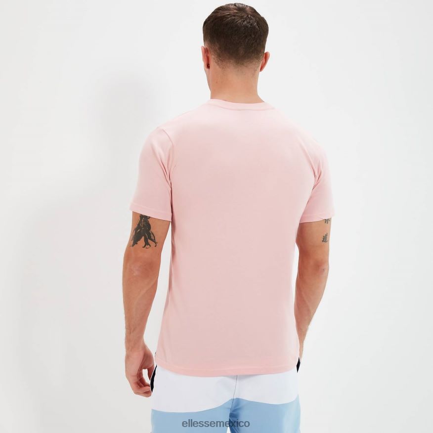 ropa mx Ellesse hombres camiseta de abril Rosa claro 84X86H370