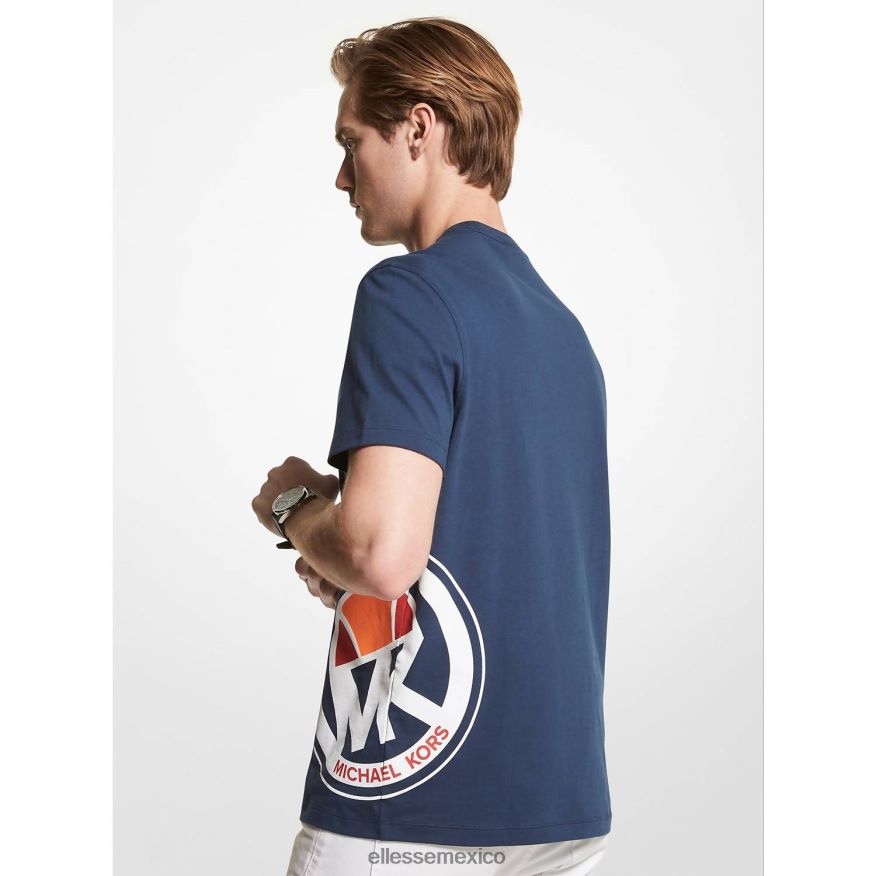 ropa mx Ellesse hombres camiseta de algodón mk logo 84X86H403