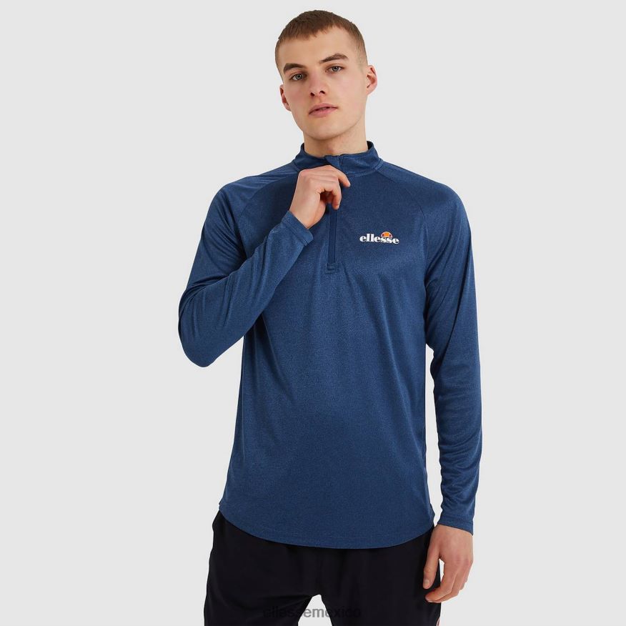 ropa mx Ellesse hombres bovaro cremallera superior marga Armada 84X86H331