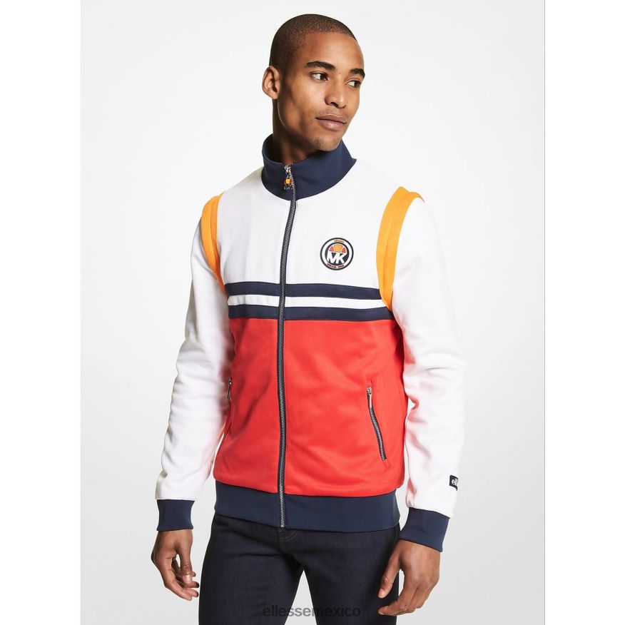 ropa mx Ellesse hombres chaqueta deportiva tejida mk a rayas 84X86H327