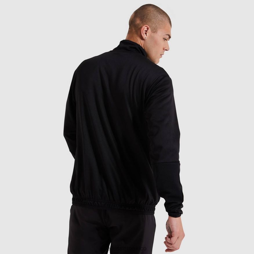ropa mx Ellesse hombres parte superior de la pista de marzo negro 84X86H326