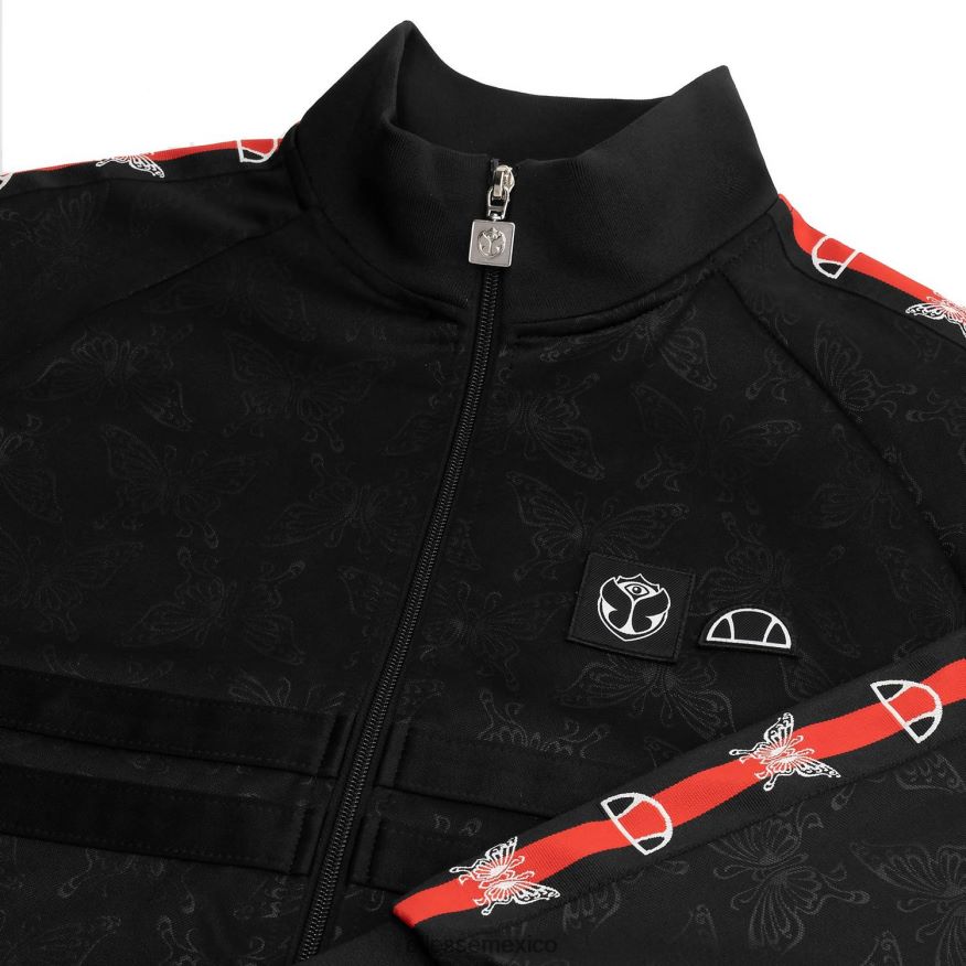 ropa mx Ellesse hombres parte superior de la pista del mañana negro 84X86H320