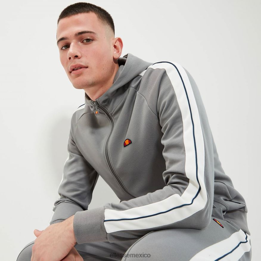 ropa mx Ellesse hombres top de chándal cellamare gris 84X86H322