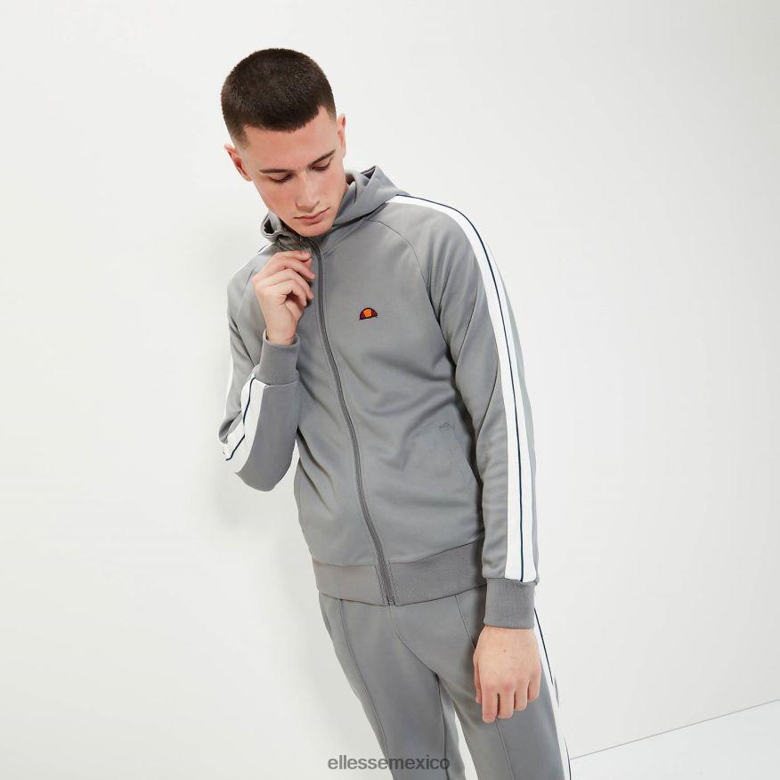 ropa mx Ellesse hombres top de chándal cellamare gris 84X86H322