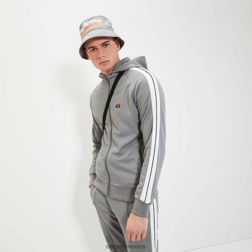 ropa mx Ellesse hombres top de chándal cellamare gris 84X86H322
