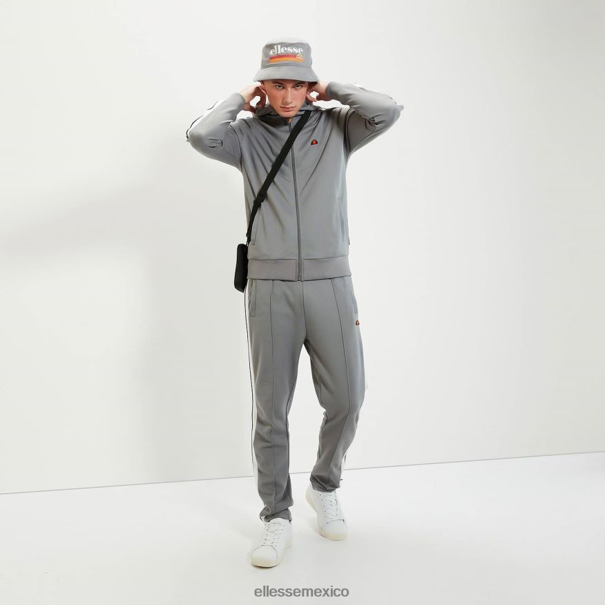 ropa mx Ellesse hombres top de chándal cellamare gris 84X86H322