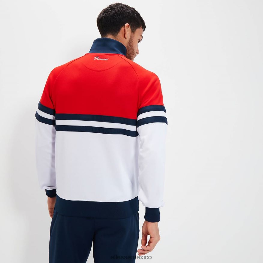 ropa mx Ellesse hombres top deportivo de rímini rojo/blanco/azul marino 84X86H323
