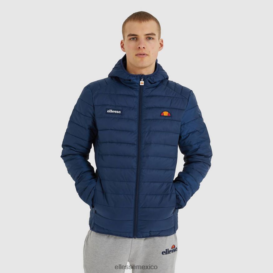 ropa mx Ellesse hombres chaqueta acolchada lombardía Armada 84X86H286
