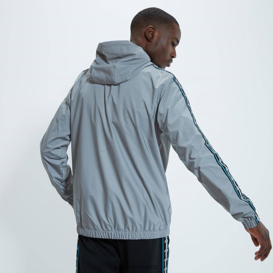 ropa mx Ellesse hombres chaqueta landorus con cremallera completa reflexivo 84X86H267