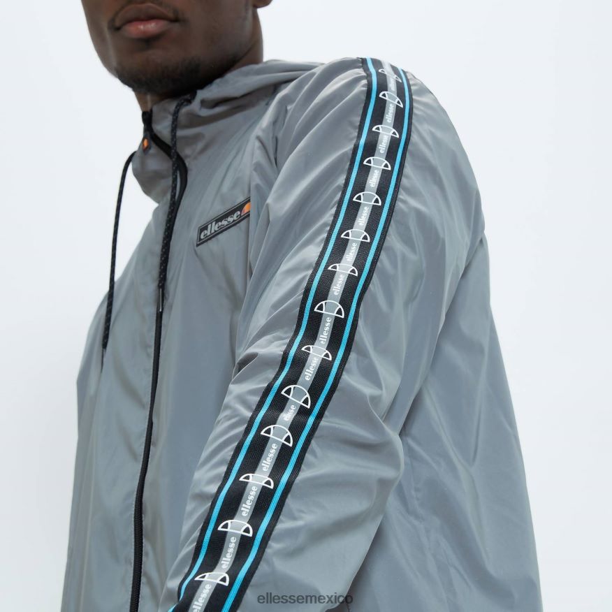 ropa mx Ellesse hombres chaqueta landorus con cremallera completa reflexivo 84X86H267