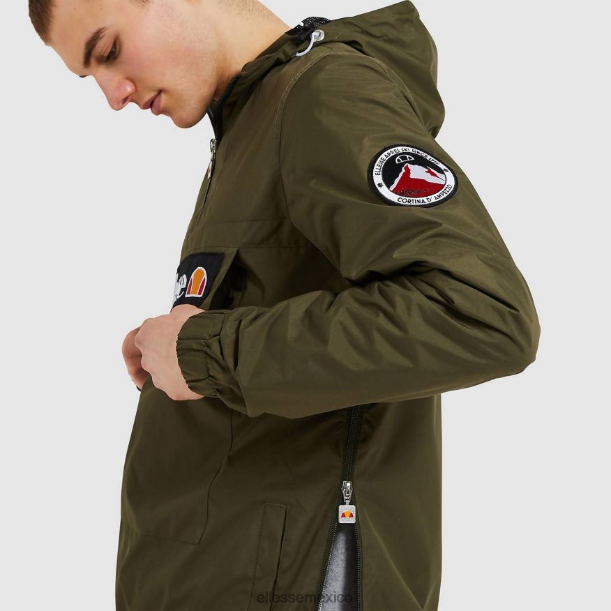 ropa mx Ellesse hombres chaqueta mont 2 oh caqui 84X86H269
