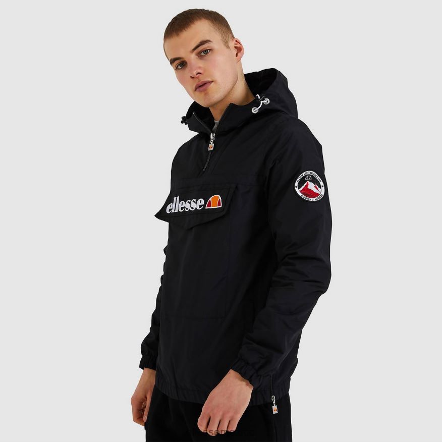 ropa mx Ellesse hombres chaqueta mont 2 oh negra antracita 84X86H268