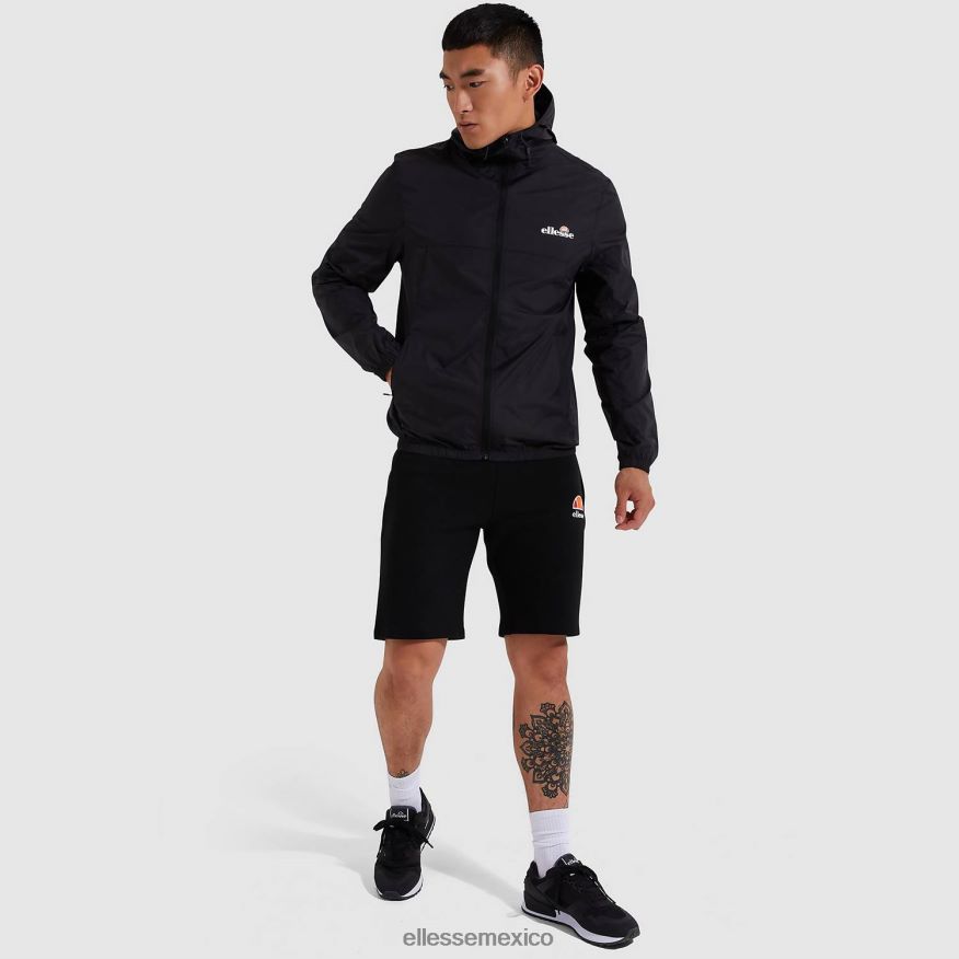 ropa mx Ellesse hombres chaqueta moralez fz negro 84X86H284