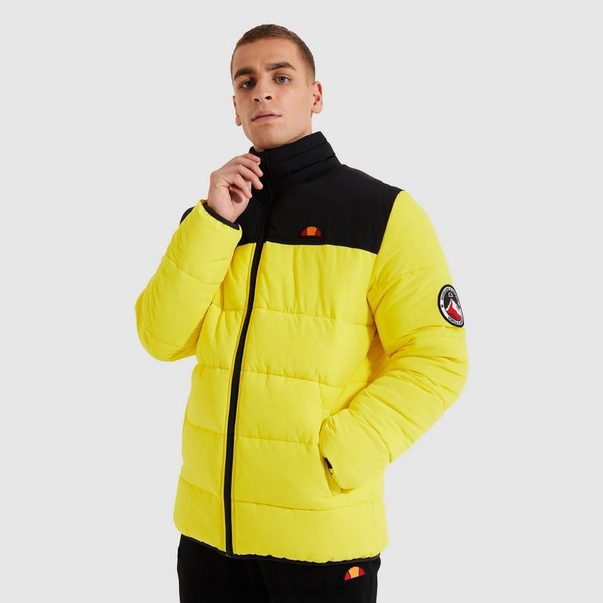 ropa mx Ellesse hombres chaqueta nebulosa amarillo 84X86H467