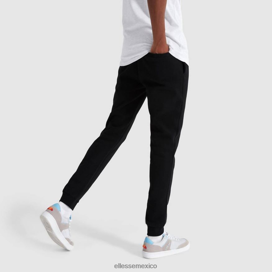 ropa mx Ellesse hombres pantalón jogger overvest negro 84X86H411