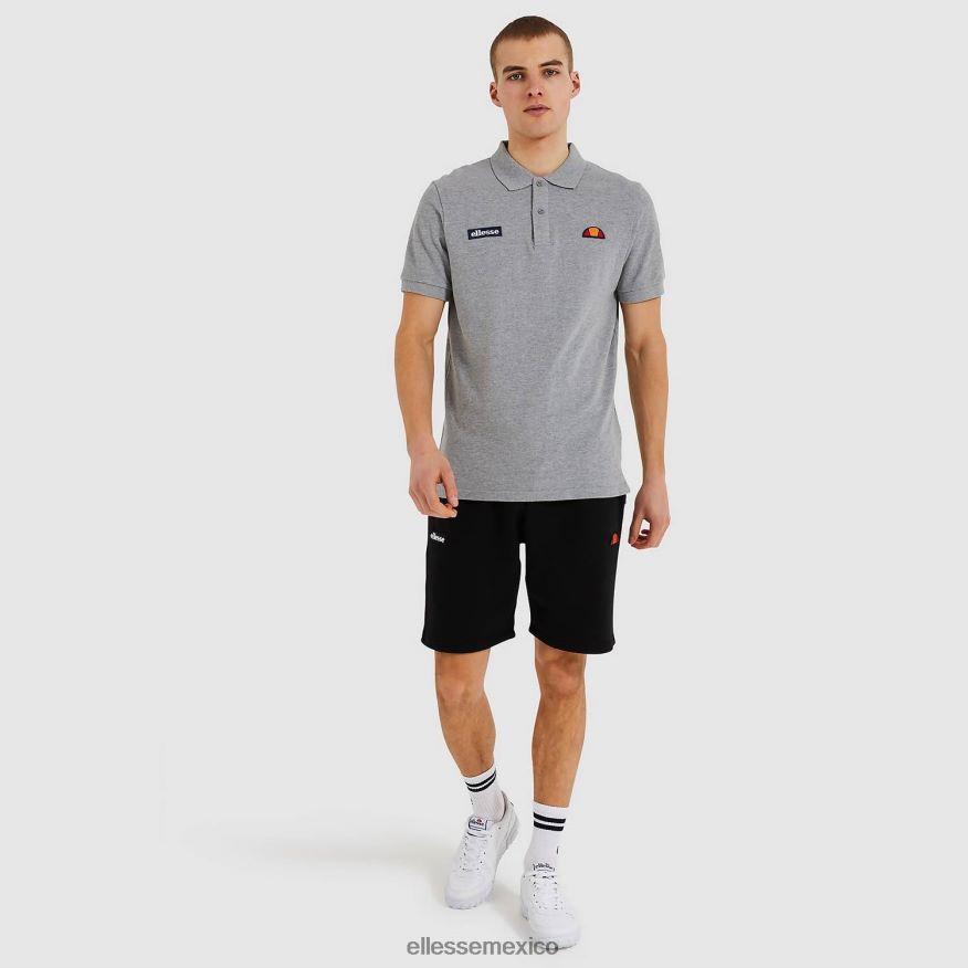 ropa mx Ellesse hombres polo de monte marga gris 84X86H383