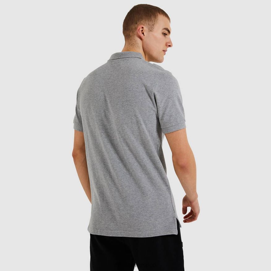 ropa mx Ellesse hombres polo de monte marga gris 84X86H383