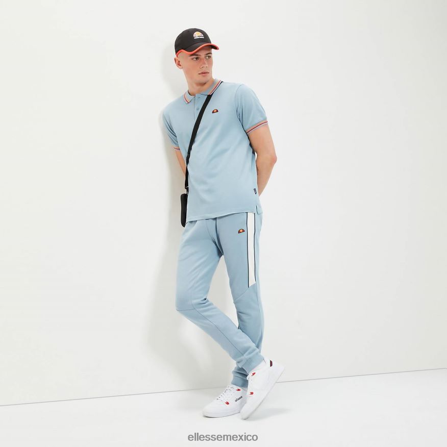 ropa mx Ellesse hombres polo de rooks azul claro 84X86H388