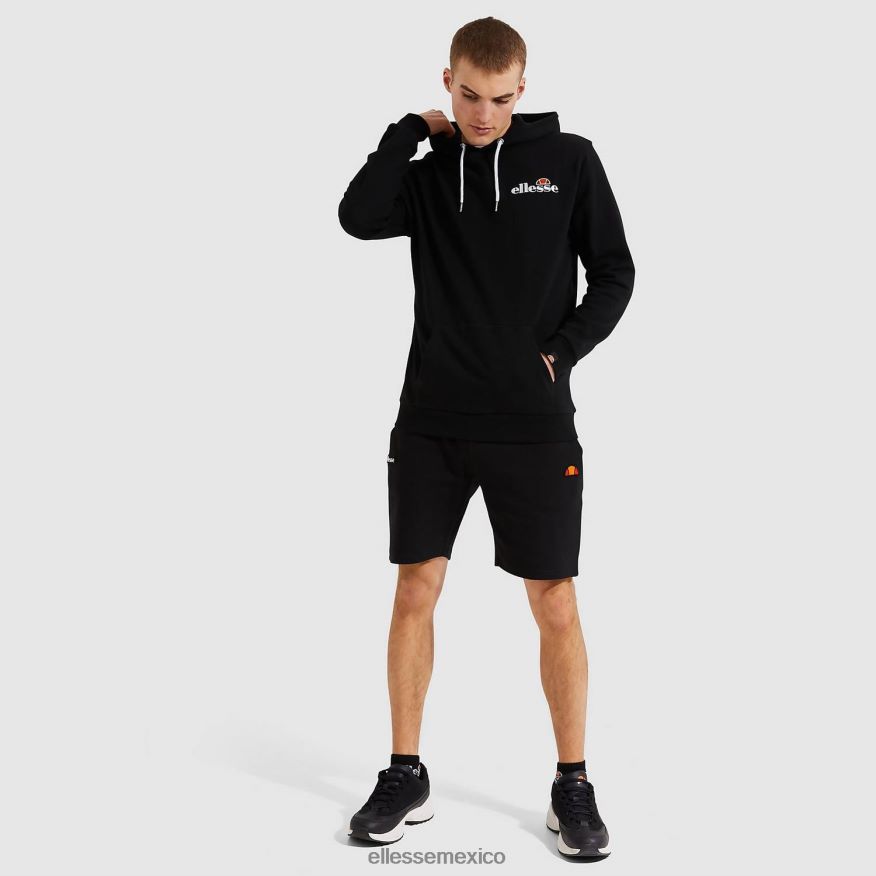 ropa mx Ellesse hombres primero sudadera con capucha negro 84X86H319