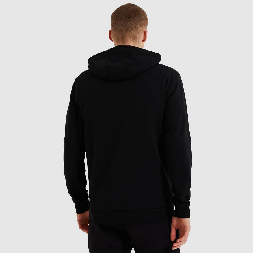 ropa mx Ellesse hombres primero sudadera con capucha negro 84X86H319