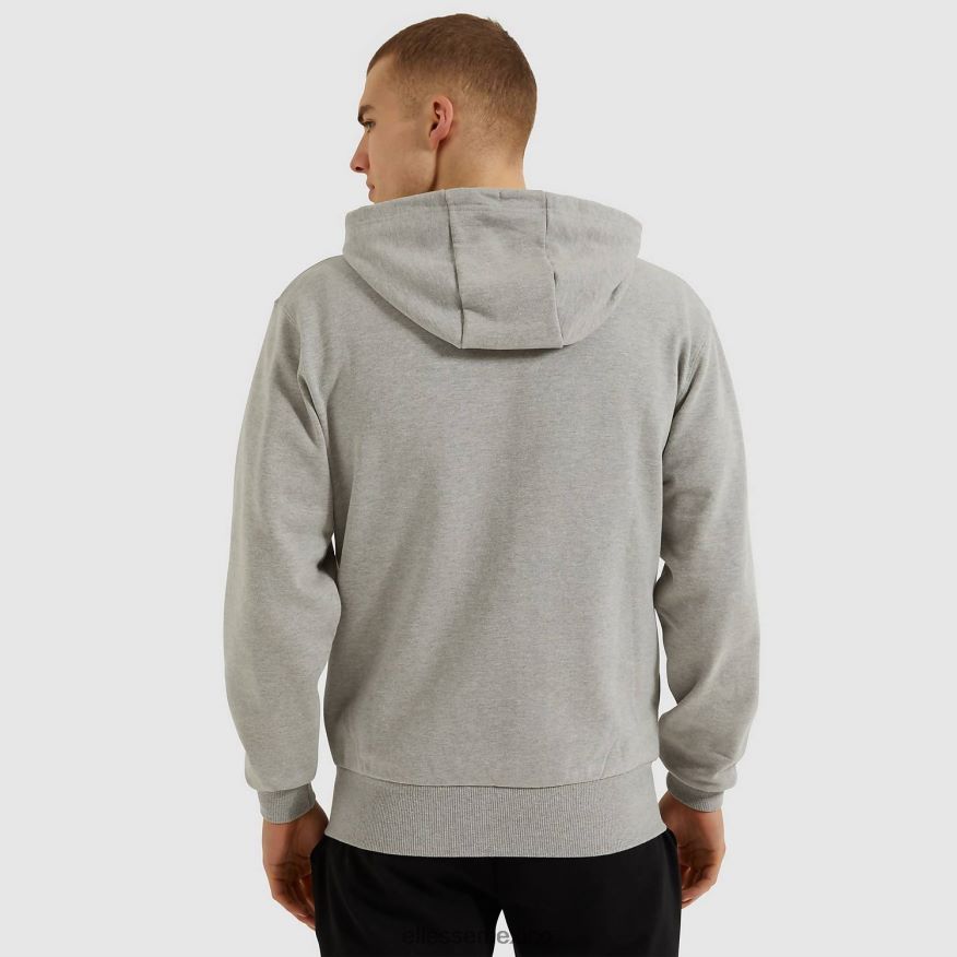 ropa mx Ellesse hombres sudadera con capucha briero gris 84X86H305