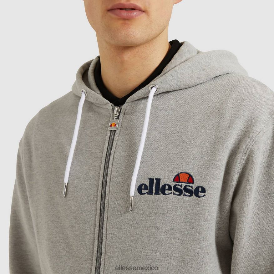 ropa mx Ellesse hombres sudadera con capucha briero gris 84X86H305