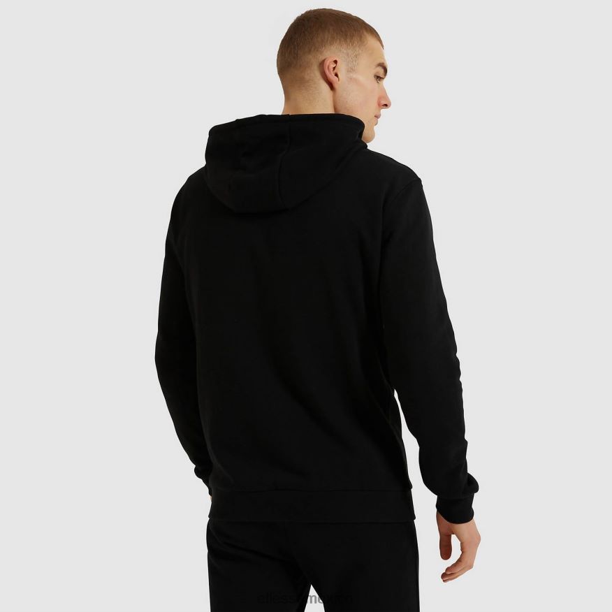 ropa mx Ellesse hombres sudadera con capucha briero negro 84X86H315